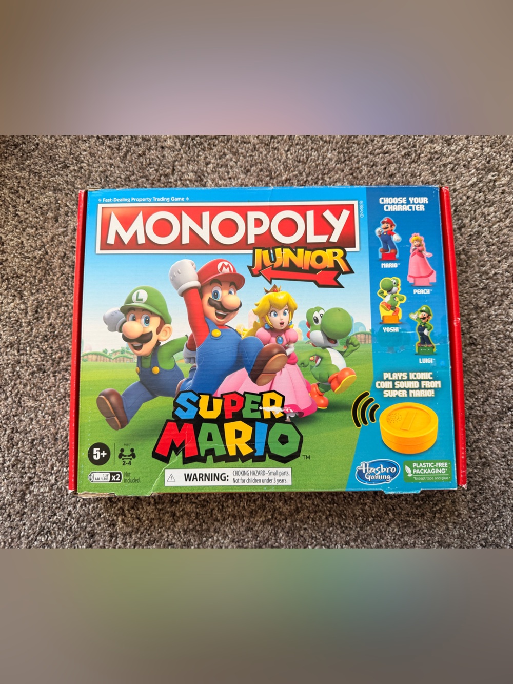Monopoly Junior Super Mario Board Game